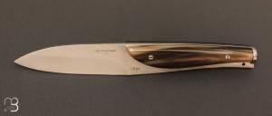 Couteau droit " PATRIM’EAU " par la Coutellerie Mongin