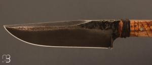  Couteau droit " plate semelle " de Jérémy Emile 