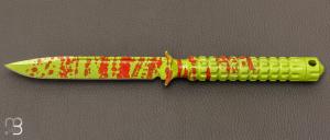   Couteau fixe "116-1Z Zombie Green ADO S/E par Microtech