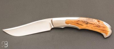  Couteau " Persian XL" custom de Jean Baptiste Leveque - Ivoire de mammouth