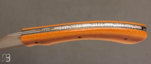    Couteau "Sionvillois" de poche de Sylvain Petit - Les Couteaux du Mitou