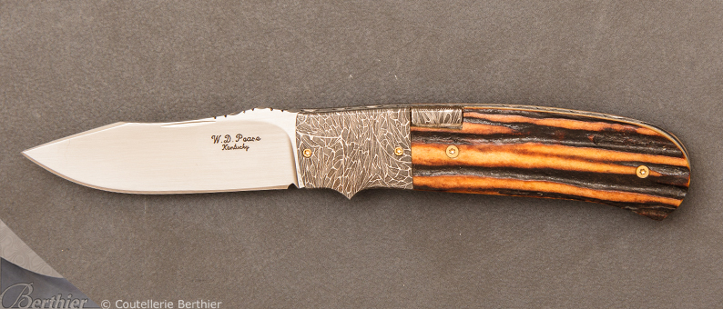 Couteau de collection 36SM5 par W.D. Pease