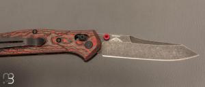    Couteau de poche BENCHMADE Osborne - Édition limitée Lava Fatcarbon - BN940BK_2502