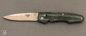   Couteau " 770 Grn/Blk Osborne " par BENCHMADE - #188/500