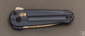  Couteau  BENCHMADE Lowden Crater Blue Aluminium FIRST PRODUCTION - BN941