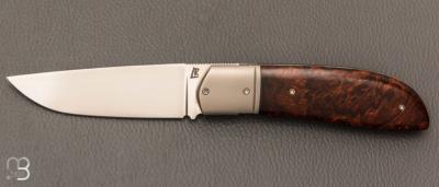    Couteau " Bohème " custom par Rémi Lavialle - RWL34 et bois de fer