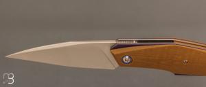  Couteau " Front flipper " custom par Samuel Jugieau - G10 et lame en RWL34
