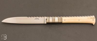  Couteau " Jehan de Metz à Pans " de collection par Isabelle et Pascal Graveline