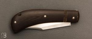   Couteau " Lanny's Clip " par Philippe Lemonnier - RWL34 et Micarta