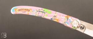 Couteau Le Coq Français modèle " Pop Art Valence "