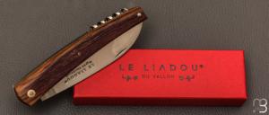   Couteau Le Liadou 2 pièces chêne de barrique 12 cm