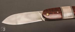    Couteau " Navette " custom par David Breniere - Amourette et 80Crv2