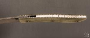  Couteau le Névé - G10 Kaki - Lame 14C28N par Tim Bernard