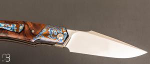   Couteau " Lultrafort " custom par Rémi Lavialle - RWL34 et bois de fer d'Arizona