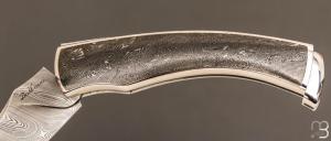    Couteau " Pointix lock back " custom de Florent Dall'ava - L'atelier Dall'ava