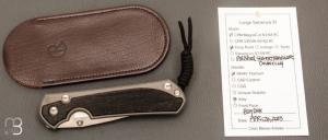 Couteau "Sebenza 31 Large Bog Oak" L31-1136 de Chris Reeve