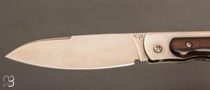   Couteau " Skipper" pliant de Éric Parmentier - Ebène de Macassar