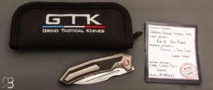     Couteau " Speartak regular Integral Inlays PROTO" de GTKnives - Thomas Gony