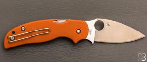  Couteau Spyderco Sage 5 G10 CPM Rex-121 Sprint Run - C123GBORP