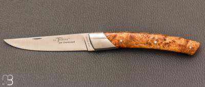  Couteau Le Thiers Compagnon par Chambriard - Loupe d'amboine