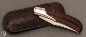  Couteau " Trappeur" custom de Jean Baptiste Leveque - Gidgee et RWL34