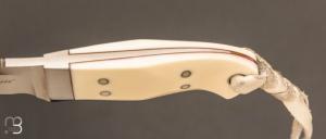   Couteau droit " Rabbit Skinner " par Florian Berthoud - Floris - G10 et CPM-154