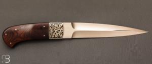   Dague custom par Dr Fred Carter - Sole Authorship Engraved