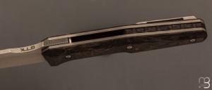   Couteau  "  Dressytak " custom de GTKnives - Thomas Gony - RWL34 et Carbon Dark Matter Copper