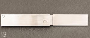 Couteau " O²  ressort invisible " par Nicolas Couderc - RWL-34