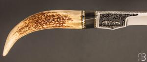    Set à découper par Charles Roulin - Bois de cerf