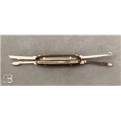 Couteau de collection Zeppelin Ébène par Mathieu Herrero