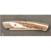 Couteau Le Thiers Mi-Jo Bois de Cerf par Chambriard