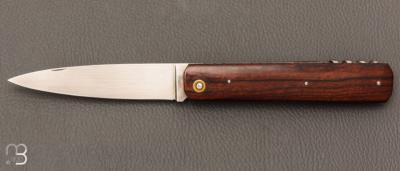   Couteau " 2 pièces " de poche par Jean-Marc Arnaud - Bois de fer