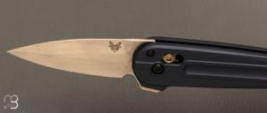  Couteau  BENCHMADE Lowden Crater Blue Aluminium FIRST PRODUCTION - BN941