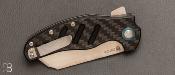 Couteau "   C01C XL    " de Kizer design Sheepdog Knives - 154CM et fibre de carbone