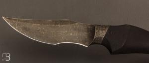   Couteau " CROM " custom Semi intégral fixe de Samuel Lurquin - G10