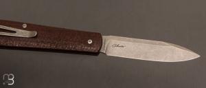   Couteau " Coffin Jute Micarta " Böker Solingen - 112946