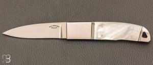 Couteau " Intgral custom " par Dietmar F. Kressler - Nacre