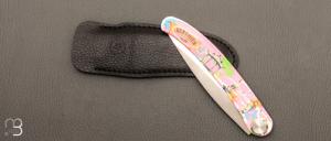 Couteau Le Coq Français modèle " Pop Art Valence "