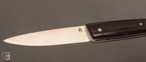   Couteau " Le Lombard " par Fontenille-Pataud - Ébène et 14c28n