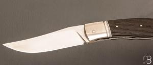    Couteau " Lock-Back " custom par Grégory Picard - Morta et S45VN