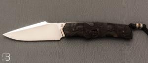   Couteau " Lultrafort Poker " de Rémi Lavialle - Ébène et RWL34 