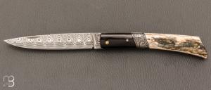    Couteau  "  Mandrin  " de collection par Philippe Voissière 