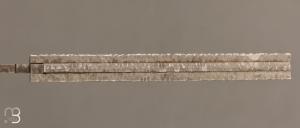 Couteau " O²  Texturé ressort invisible " par Nicolas Couderc - RWL-34