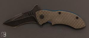 Couteau "  QSE 4TT  " par Quartermaster knives - QTRMSTR