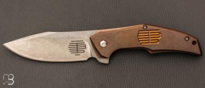  Couteau " Rowdy HiTech " par Gerry McGinnis design Tashi Bharucha