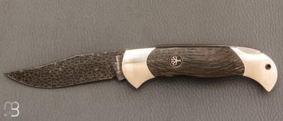 Couteau Böker Solingen - Scout Bog Oak Damast N°107/199  - 112124DAM