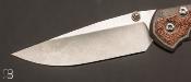 Couteau Sebenza 31 Small Natural Micarta inlay S31-1212 de Chris Reeve