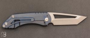   Couteau   "   Seeker #029 " par Scorpion 6 Knives - Titanium et Nitro-V