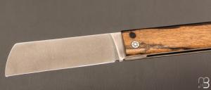 Couteau " Snard " par Tom Fleury - Ebène royal